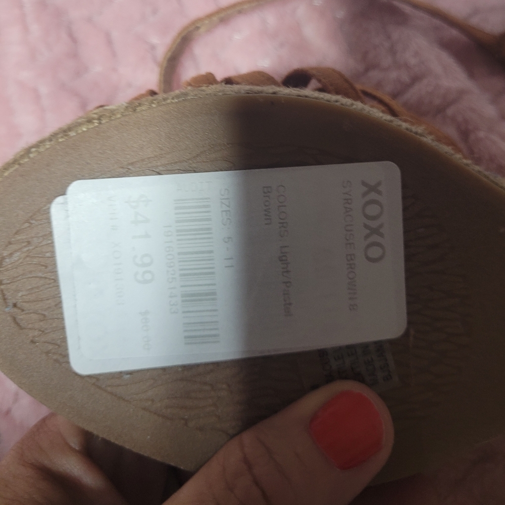 Wedge sandals